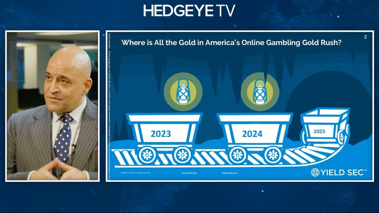 Yield Sec on Hedgeye TV: Where is All the Gold in America's Online Gambling Gold Rush?